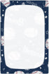 52x28in Baby Crib Sheet Star Baseball Sport Crib Mattress for Boys and Girls Playard Sheet Soft Breathable Fitted Baby