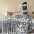 Yoke Style Personalized Blankets for Kids, Custom Baby Blanket with Name, Customized Blanket for Adult Mom on Christmas