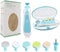 Baby Nail Trimmer File with Light, Safe Electric Nail Clippers Kit for Newborn Infant Toddler Kids Care