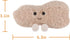 Apricot Lamb Peanut Plush Stuffed Animals, Soft Cute Toys for Baby Girl and Boy, Fluffy Brown 6.7 Inches