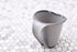 Plastic Bath Cup (800ml, 27 fl Ounce), Waterfall Rinser Made in USA (Grey)
