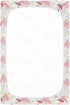 SDMKA 27x39 Inch Pink Orange Mushrooms Crib Sheets for Boys Girls - Portable Microfiber Fitted Crib Sheet for Playard