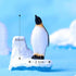 BYTERT Ocean Animal Penguin Figure Model Collection Playset, 8 Pcs Penguin Cake Toppers