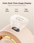 4000mAh 4-Speed 360 SWEETFULL Baby Stroller Fan - Rechargeable Quiet with LED Display & Night Light, Mini Portable Clip