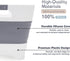 2.4 Gal(9L) Collapsible Wash Basin with Drain Plug,Dishpan for Soaking Baby Bottles,Portable Sink Tub,Ice Beverage Tubs