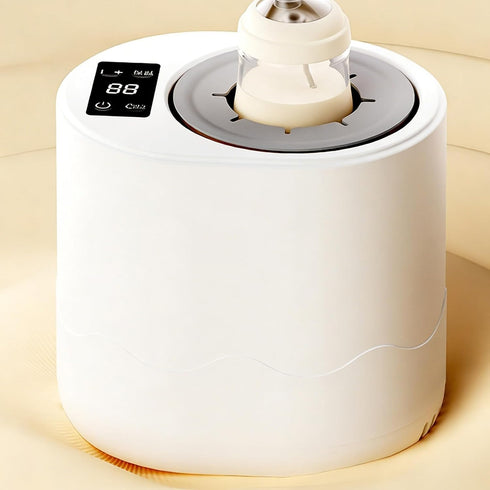 Generic 14.5x11x13cm, Commuting, Electric Bottle Warmer, Smart Temperature Control, Water-Free Bottle Warmer, Milk