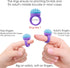 Spkwis Teens,6PCS Fidget Toys for Kids Sensory Spinner Ring Toys for Stress Anxiety Autistic ADHD, Calm Down Travel