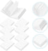 Toddmomy 20 Pcs Miniatures Blank Books, 1:12 Scale White Dollhouse Books, Mini House Accessory Decoration