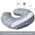 2 Pack Cozy Biloban Nursing Pillow Cover for Breastfeeding Pillow, Ultra Soft and Nursing Slipcovers, Snug Fits