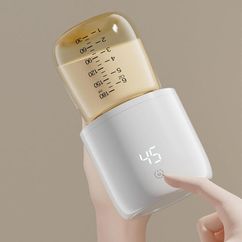 KMGDM 5000mAH Digital Compact Bottle Warmer for Travel with Intelligent and Battery Lightweight Design