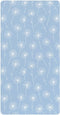 miaozhen Cotton Baby Crib Sheets Soft White Daisy Flower Blue Toddler Bed Cover