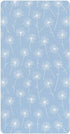 miaozhen Cotton Baby Crib Sheets Soft White Daisy Flower Blue Toddler Bed Cover