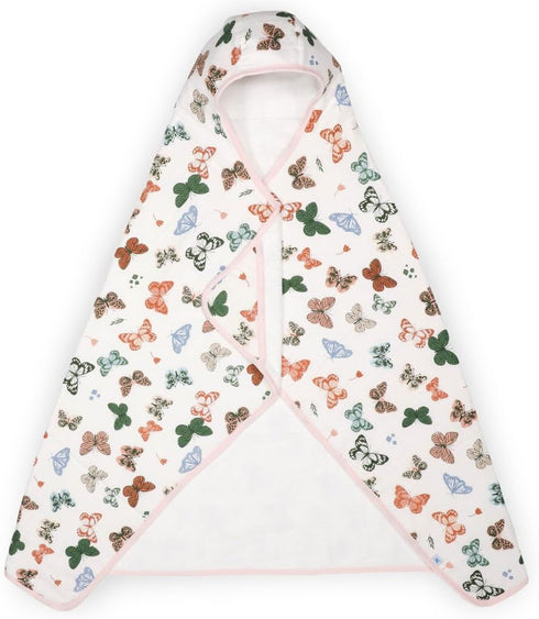 1-6 Little Unicorn Hooded Bath Towel | Absorbent Cotton & Terry Blend | Larger Size for Baby & Toddlers, Years
