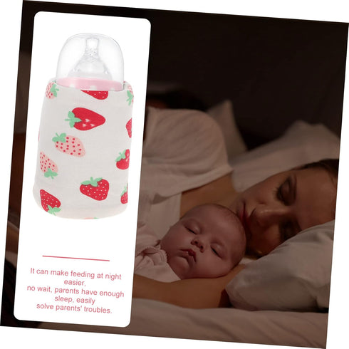 USB Portable Milk Warmer Bag for Travel Convenient Bottle Insulation Cover Reliable Heating Durable Cloth Material