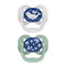 Dr. Brown's Advantage Glow-in-The-Dark Baby Pacifier, Fully Symmetrical Soother with Soft Silicone