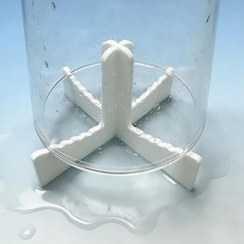 OKUVREN Detachable Bottle Cup Draining Rack, Efficient Water Drain Stand for Glasswares Drink Bottles, Hygienic Quick