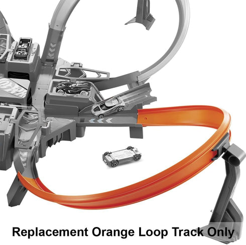 Mattel Replacement Part for Hot-Wheels Criss Cross Crash Die-Cast Vehicle Playset, Replacement Orange Loop Track