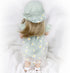22 Inch Lifelike Reborn Girl Baby Doll - Realistic Silicone Full Body Newborn with Accessories, Weighted Soft Toy Gift
