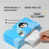 24 Pack 13.78x 9.45 (24pcs Disposable Feeding Bibs, Individual for Baby & Kids -Adjustable Adhesive Tabs, Toddler Bibs