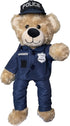 ZZZ Bears Military, Police and Fireman Teddy Bears - Plush Toys for Bedtime (Limited Edition Police Uniform)