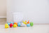 Set, 11 Ubbi Baby Bath Time Essential Gift Includes Drying Bin and Bath Toys, Dishwasher Safe, White