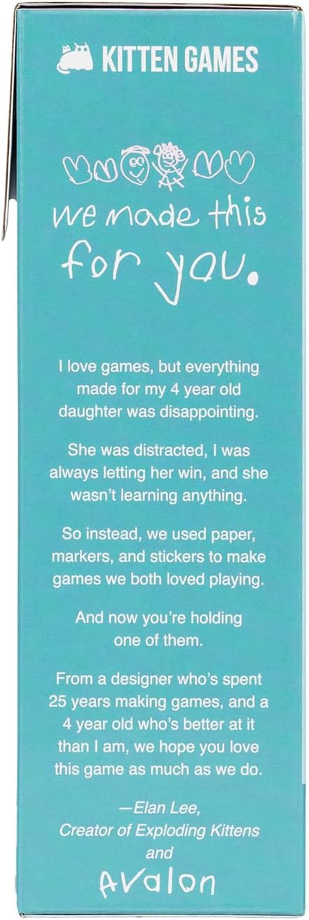 Exploding Kittens The Best Worst Ice Cream - Strategic Card Game for Kids and Family - Illustrated Board Game for Kids