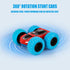 M SANMERSEN Flip Cars - 2 Pack 360° Rotating Stunt Car Toys for Boys Ages 3-6, Push and Go Monster Toy Trucks
