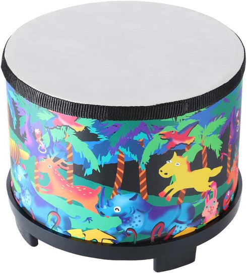 8 inch 2 Ubblove Floor Tom Drum for Kids Percussion Instrument Music Drum with Mallets for Baby Children Special