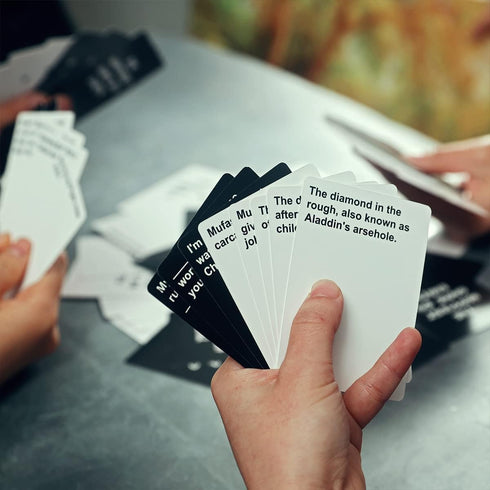 The Happiest Game ON Earth - Table Cards Game for Family Gatherings and Parties, Perfect for Adults (Purple Version)