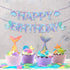 Sparkle Banner, Mermaid Birthday Decorations, Mermaid Party Decorations for Girls, Boys, Kids, Home, Classroom, Baby