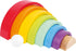 Wooden Rainbow Building Blocks with Ball (Large) by Small Foot, Educational Game for Toddlers