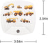 Omeet 2 Pack - Cartoon Engineering Vehicle LED Plug-in Night Light for Kids - Wall Lamp Take Good Care Children Sleep