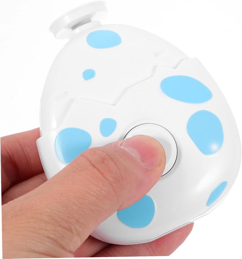 Trimmer UPKOCH Electric Nail Safe and Durable Nail File with Cartoon Design Includes Grinding Heads for Gentle Manicure