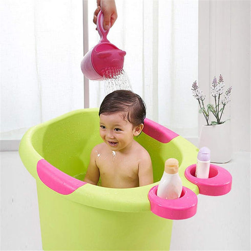 Digood (6 6 Waterfall Rinser Shampoo Cup with Animal Handle for Kids Months - Years), Pink
