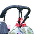 GOLOVENLD Uprgades Strollers Hook with High Load Capacity Aluminum Strollers Hook Wheelchair Hook Upgrades for Parents
