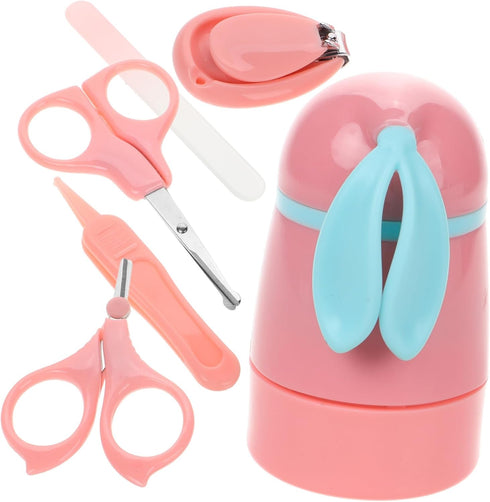 Set Gentle Grooming Kit for Newborns - Cute Nail Clippers