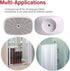 EUDEMON Safety Baby Gate Wall Protector - Wall Saver for Pressure Mounted Gate, 4 Pack, White