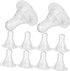 Happyyami 30 Pcs Lamb Silicone Pacifier Teats for Livestock Feeding
