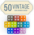 D6 16mm Pack 50 Count Brybelly Bulk Dice for Board Games, Casino Games & Tabletop RPGs - Standard Game Dice - Variety