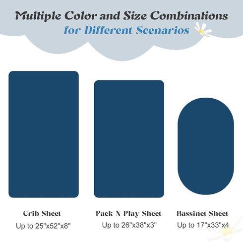 Pack 26 38 Inch Entisn N Play Sheets Fitted, x Minky Dot Mini Crib Sheet for Boys, Soft and Warm Fleece Nursery Bedding