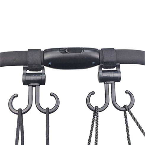 hejhncii Mommys Double Hook Double Car Hook Baby Stuff Organizers Groceries Purse Hook Accessories