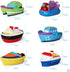 Bathtub Floating Bath Toys (6PCS) - Baby Soft Bath Time Boat Toys for Toddlers