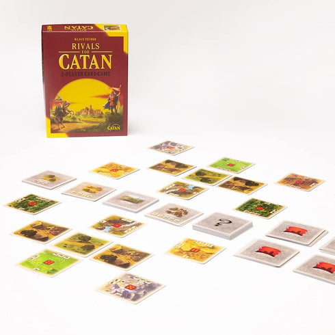 Catan Studio Rivals for Catan - 2 Player Strategy Card Game for Ages 10+, 45 Minute Playtime
