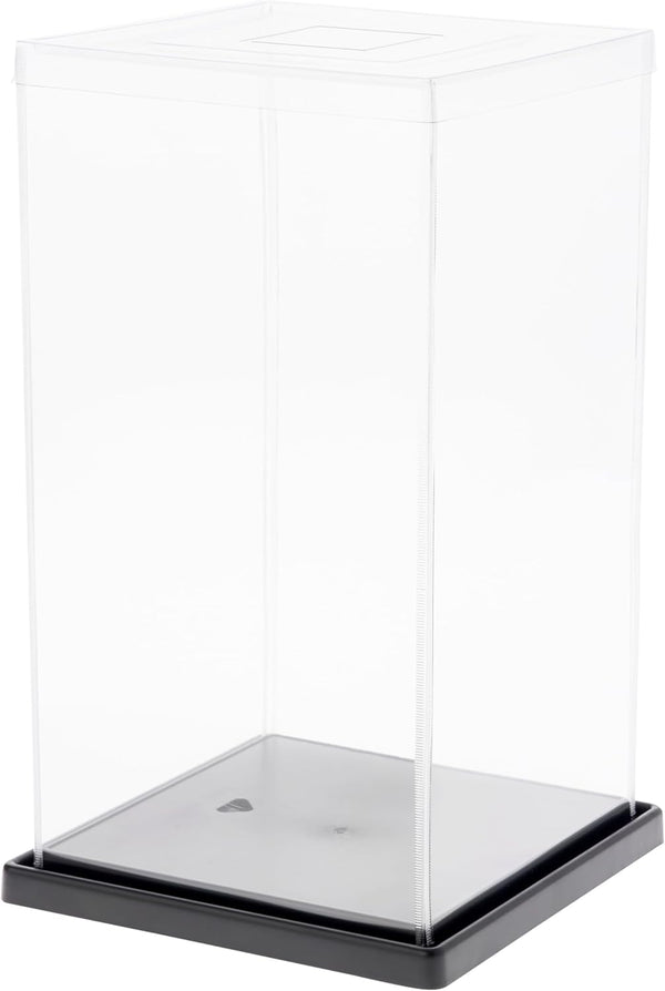 ExpoCase Plastic Folding Display Cover for Dolls, 6.5" W x 6.5" D x 12.125" H