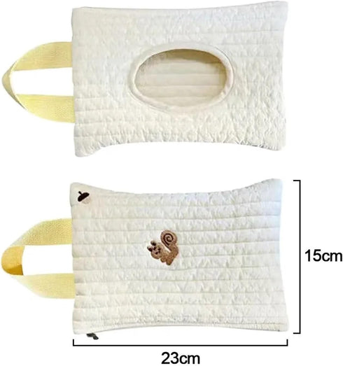 DOQUAMNEX Tissue Box Fashion Wet Wipes Case Extraction Flip Tissue Box Baby Stroller Hanging Bag Paper Holder Storage