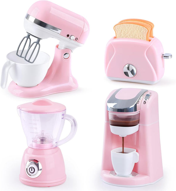 Kids Toy Kitchen Sets, Play Kitchen Accessories for Kids Ages 4-8 3-5,