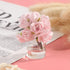 Zhuluck 2 1:12 Pcs Dollhouse Miniature Flowers Dollhouse Mini Vase with Flower Dolls House Flower Glass Vase Scale
