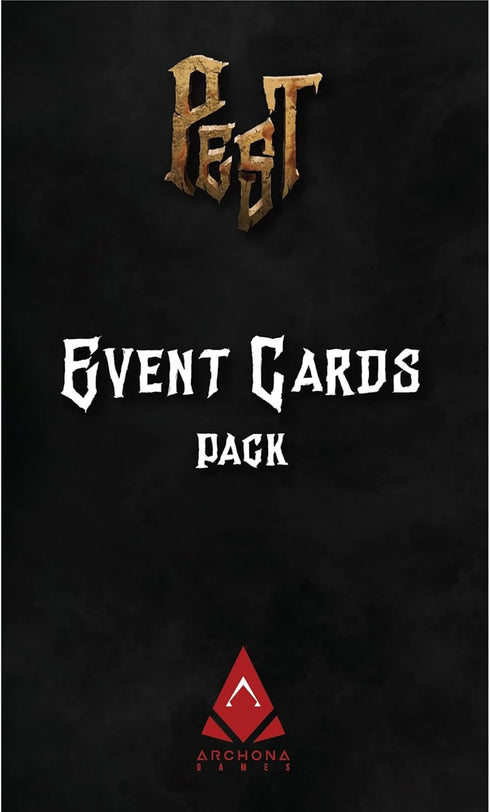 Pest: Event Cards Pack - Mini-Expansion, 12 Cards & 30 Tokens, Strategy Board Game Accessory, Premium Component Upgrade