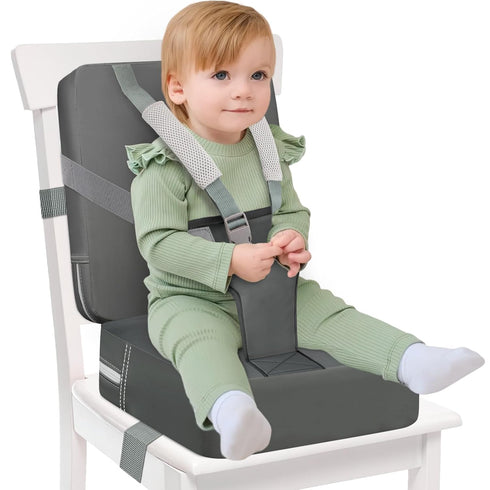 SMZCTYL Toddler Booster Seat for Kitchen Chair & Dining Table Waterproof PU Foam