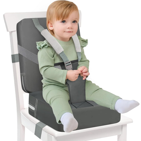 SMZCTYL Toddler Booster Seat for Kitchen Chair & Dining Table Waterproof PU Foam